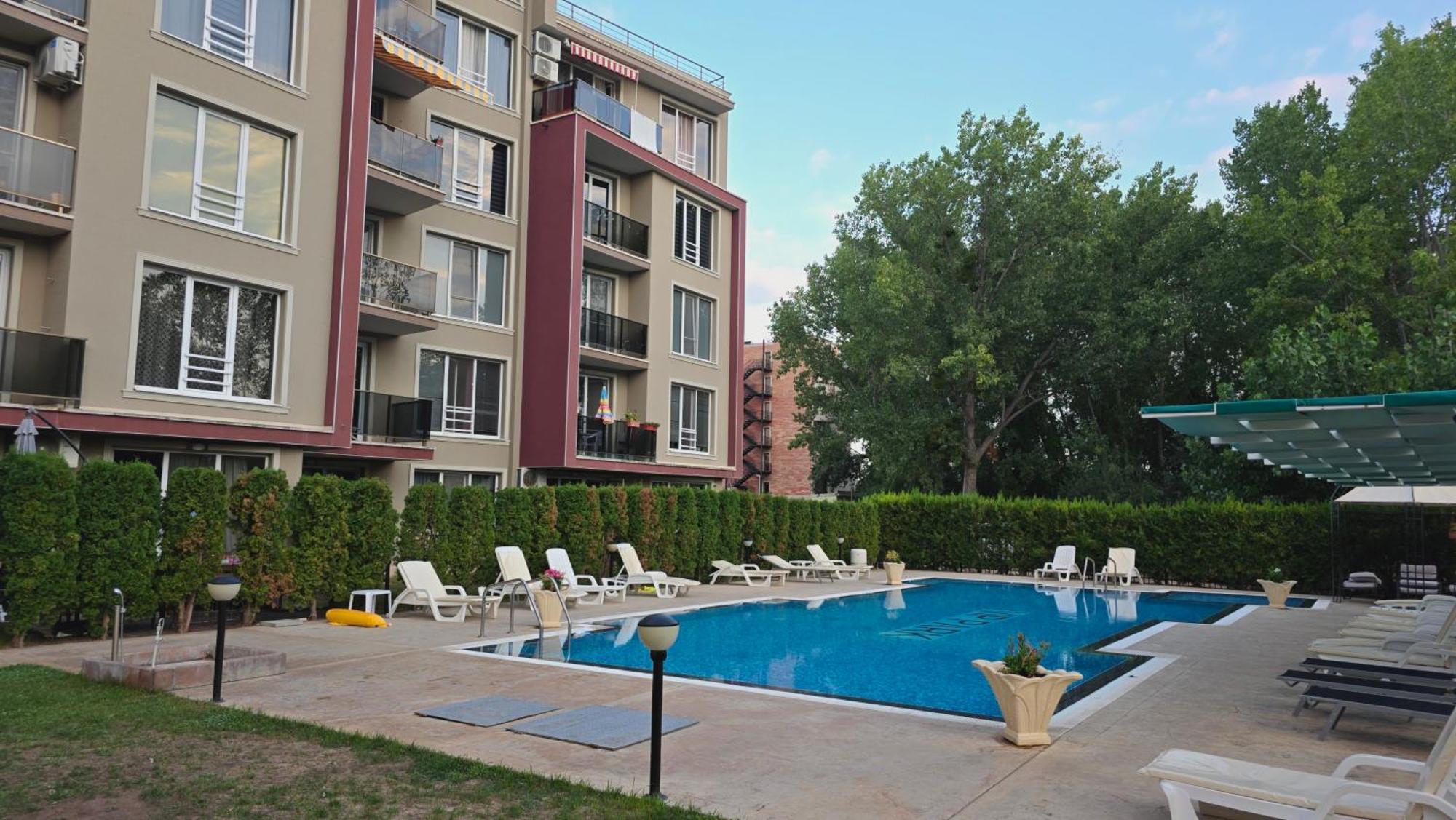 Уютные Апартаменты Vip Park Sunny Beach Exterior photo